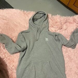 Adidas Gray Men's Hoodie Sweater